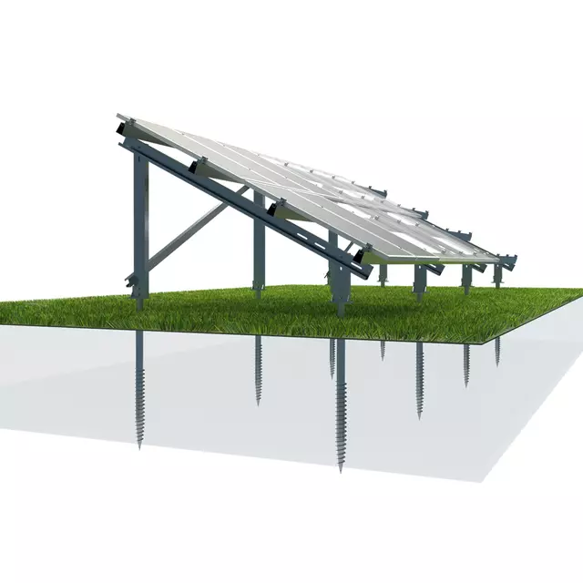 Solar photovoltaic mounting system